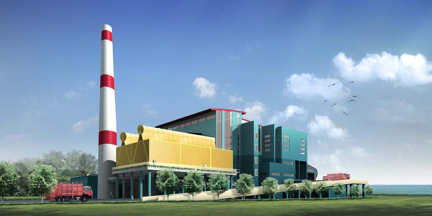 tuas south incineration plant visit